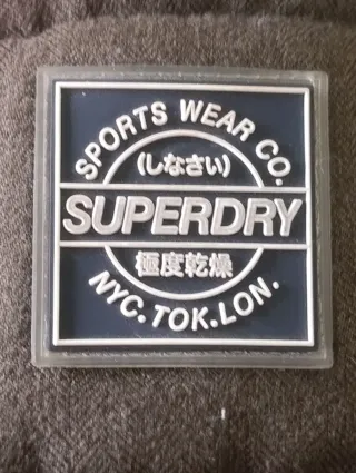 Parka Superdry verde militar talla L