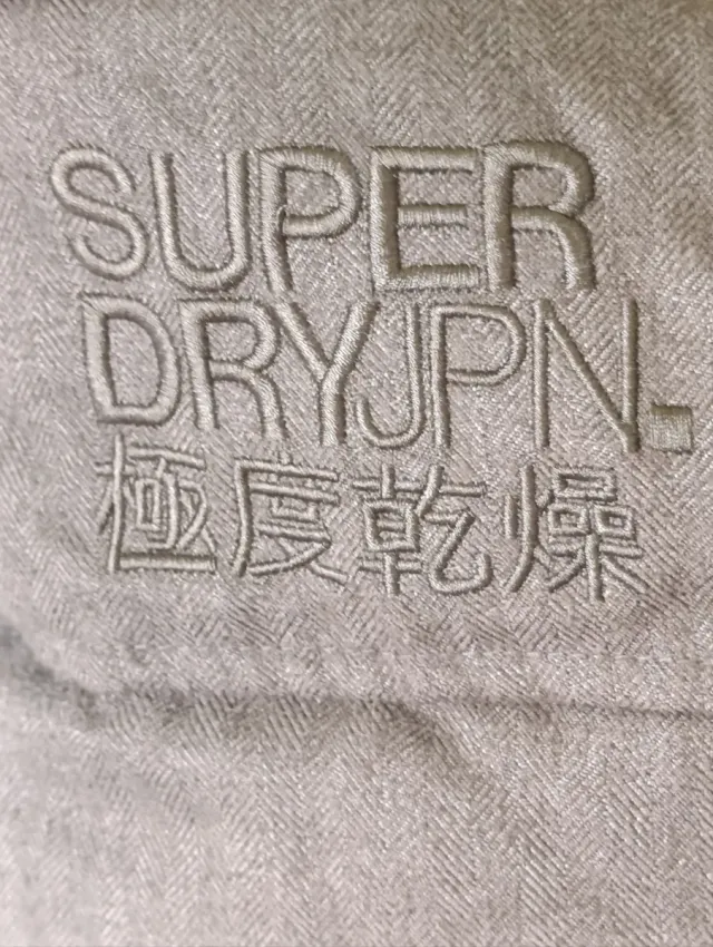 Parka Superdry verde militar talla L