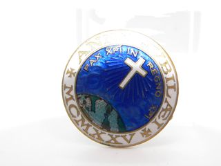 Spilla Anno Santo Giubileo 1925 Croce