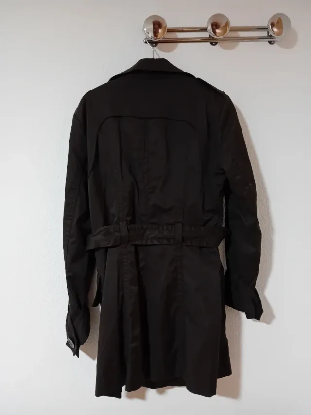 Gabardina Zara Marrón Talla XL