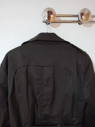 Gabardina Zara Marrón Talla XL