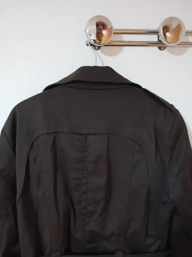 Gabardina Zara Marrón Talla XL