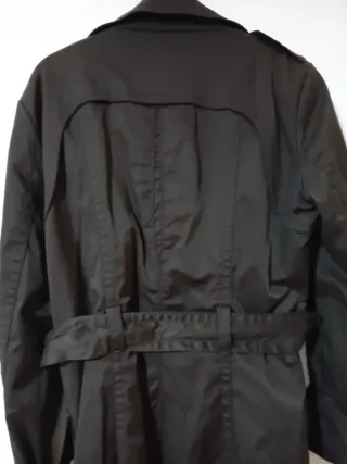 Gabardina Zara Marrón Talla XL