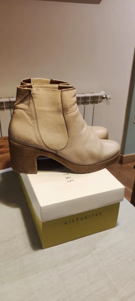 Botines piel Hispanitas Talla 38