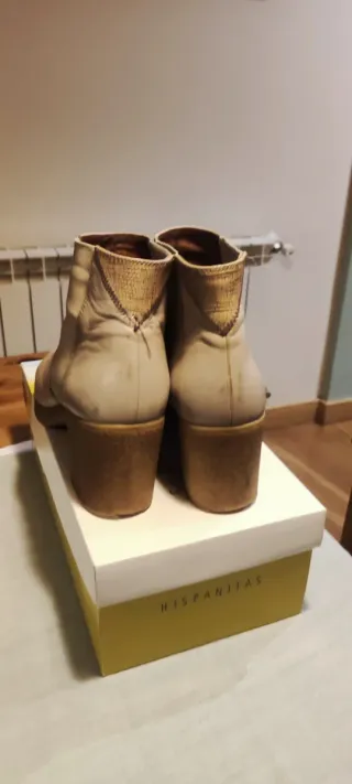 Botines piel Hispanitas Talla 38