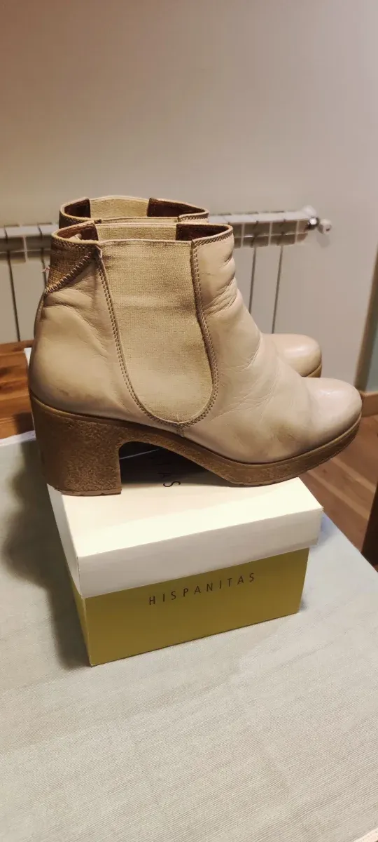 Botines piel Hispanitas Talla 38