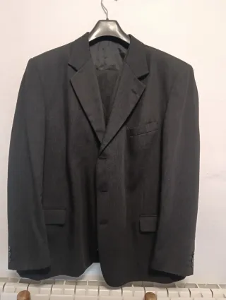 Traje de chaqueta gris marengo T.56