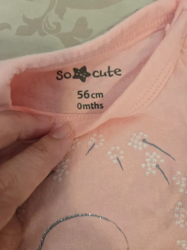 Confezione da 5 body a manica lunga per neonati, taglia 0