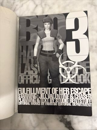 Guide resident evil 3 nemesis PS1 JP