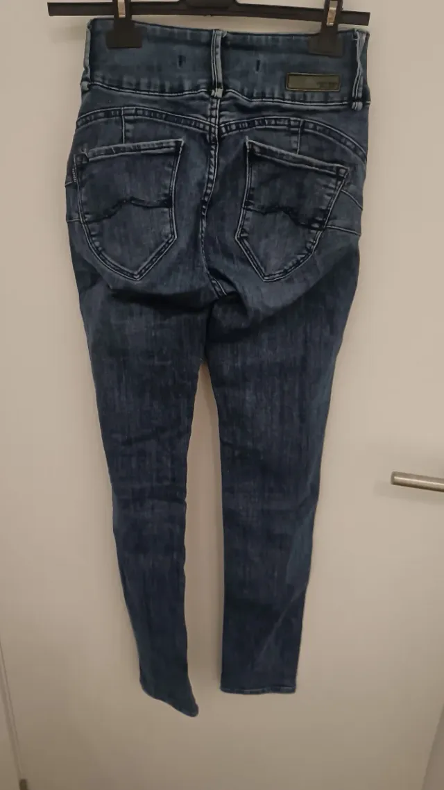 Jeans Tiffosi azules de tiro alto