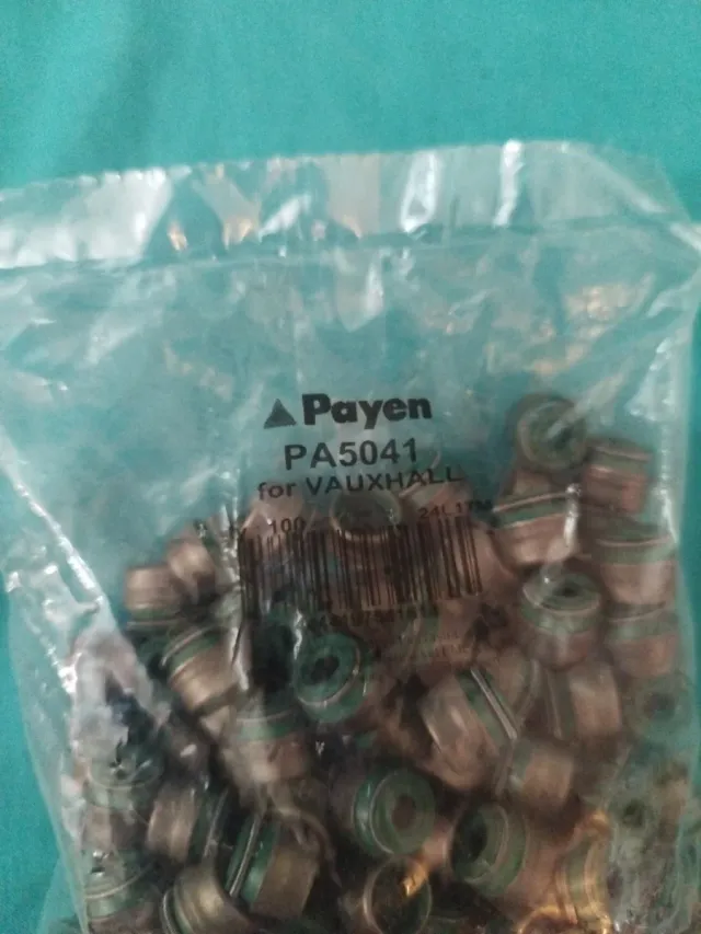 100 retenes de válvulas Payen PA5041