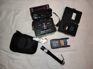 Equipo Telecomunicaciones: Fusionadora, Medidor