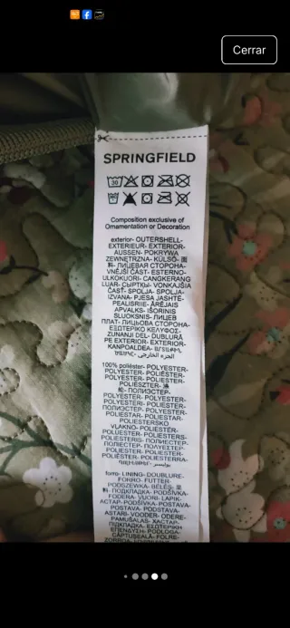 Cazadora bomber hombre beige