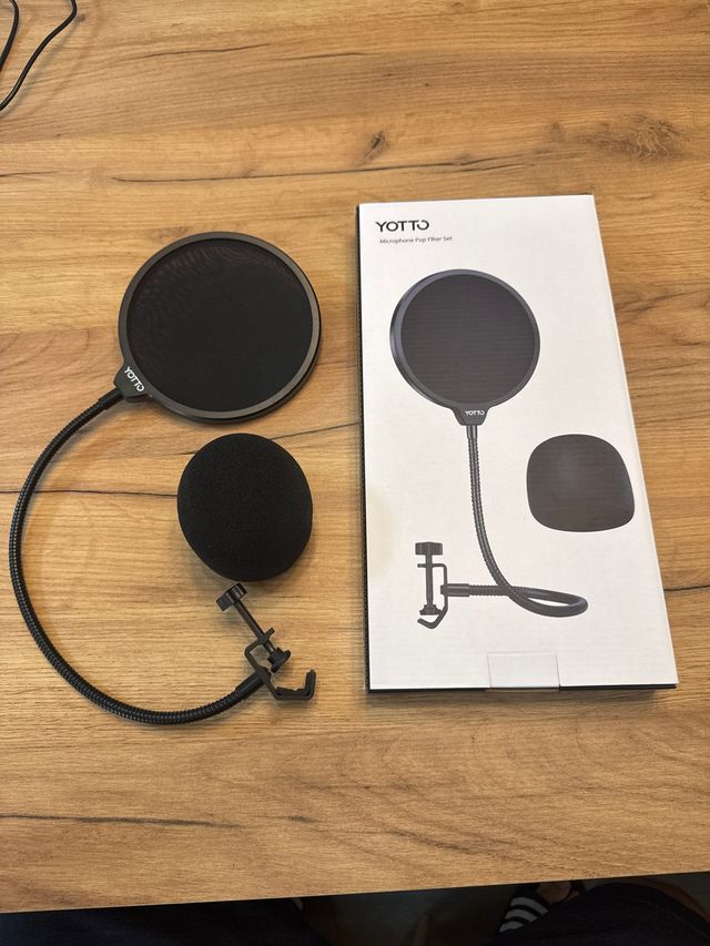 Filtro Anti Pop YOTTO para Micrófono