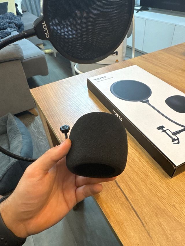 Filtro Anti Pop YOTTO para Micrófono