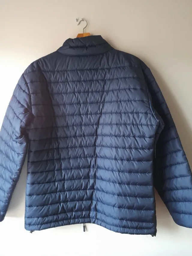 Chaqueta acolchada azul marino hombre