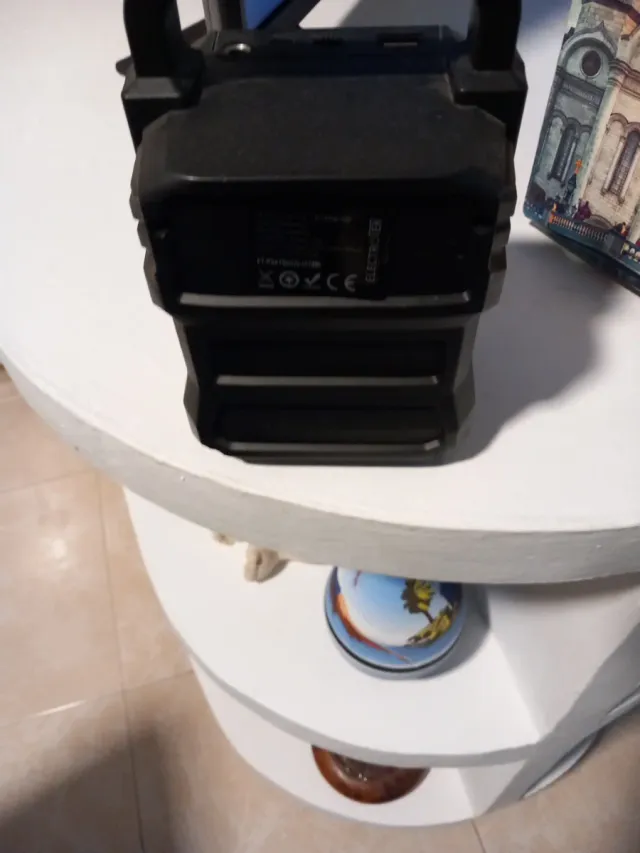 Altavoz ELECTROTEK Bluetooth Negro/Azul