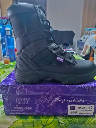 Botas Tácticas JBV Negras Talla 40
