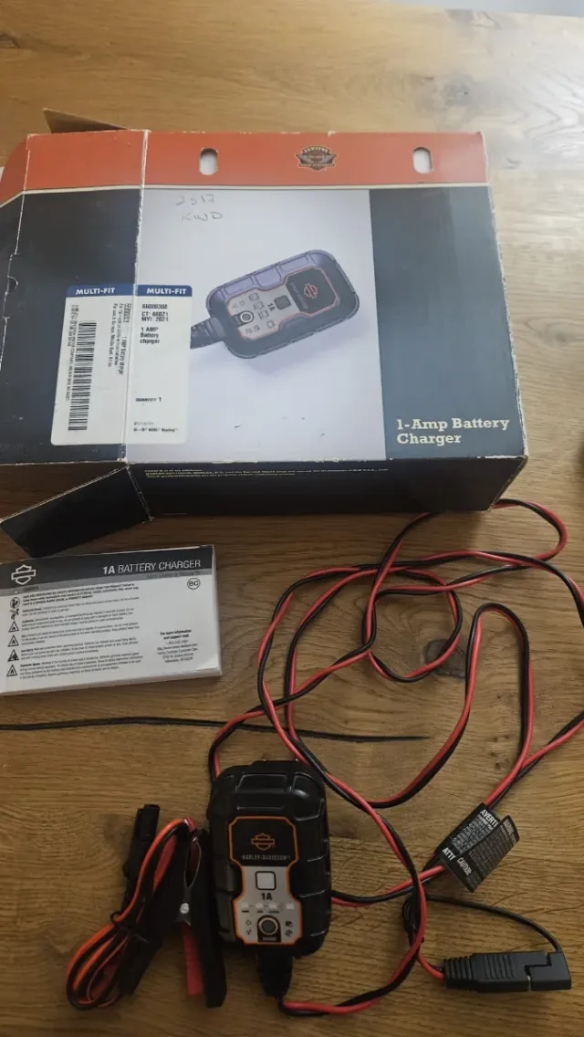 Cargador Batería Harley Davidson 1A