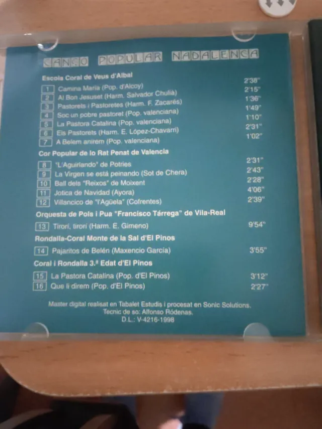 CD Villancicos Nadal i Festa Vol. I y II