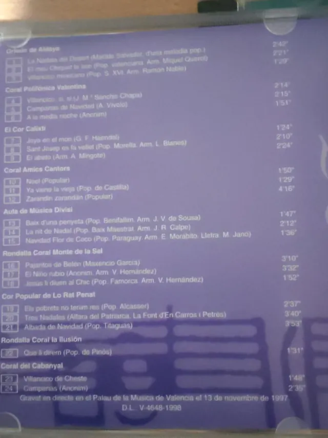 CD Villancicos Nadal i Festa Vol. I y II