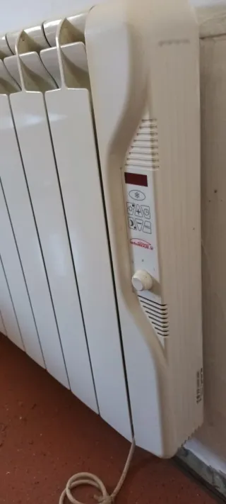 2 Radiadores Eléctricos Gel Azul.