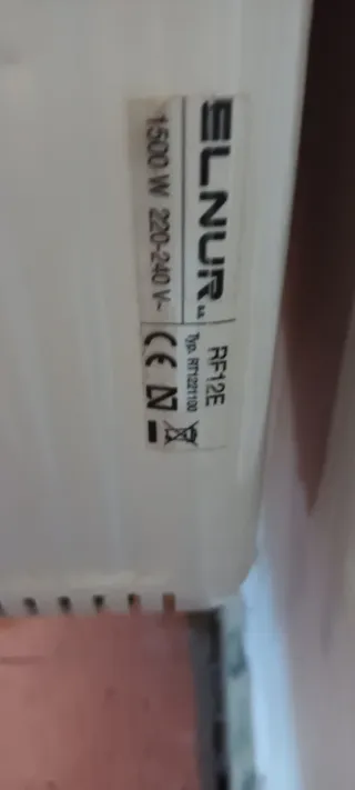 2 Radiadores Eléctricos Gel Azul.