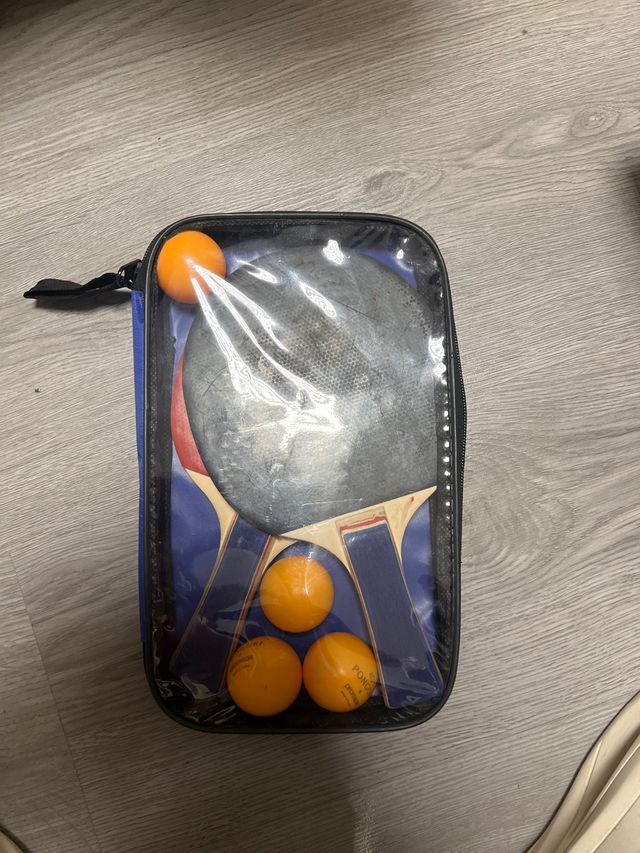 Set de Ping Pong con 4 Pelotas