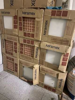 Azulejo blanco Keramex 20x20