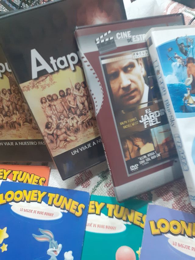 Lote DVDs Infantiles y Películas