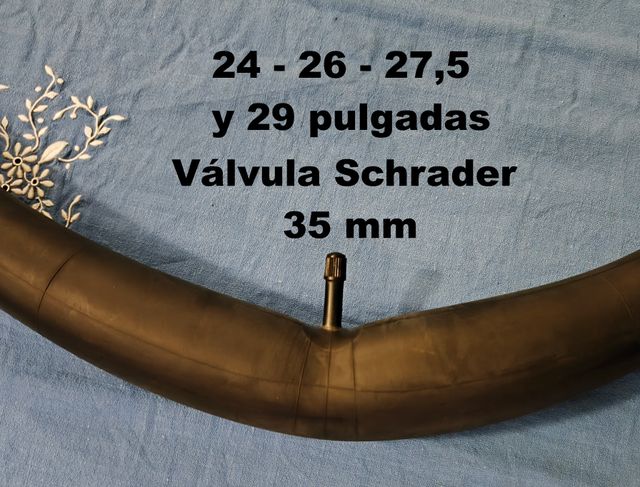 2 Cámaras de Aire Bicicleta 29 pulg. Schrader 35mm