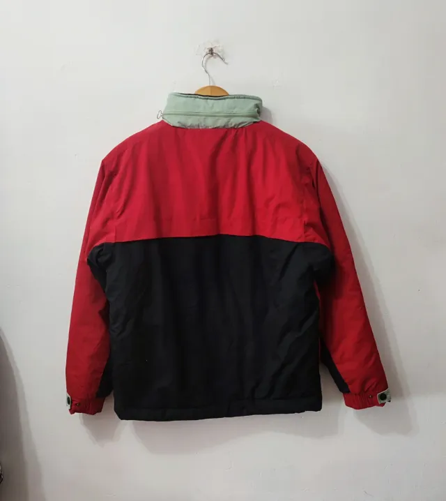 Chaquetón rojo y negro Subway hombre Talla S