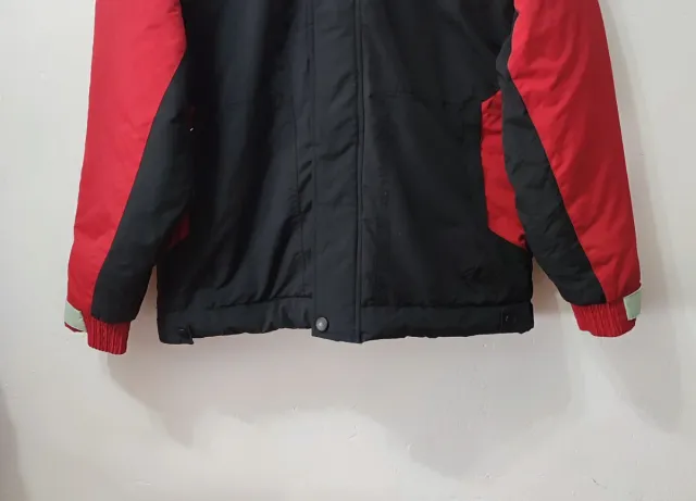 Chaquetón rojo y negro Subway hombre Talla S