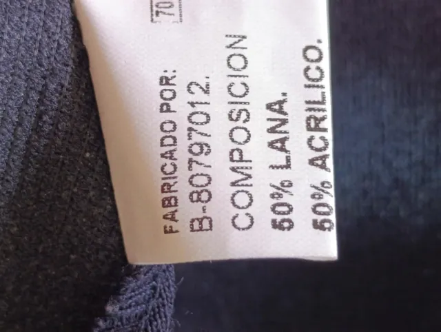 Emidio Tucci Teba Caballero azul marino.