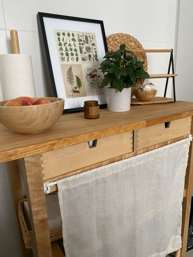 Carro auxiliar cocina IKEA FÖRHÖJA