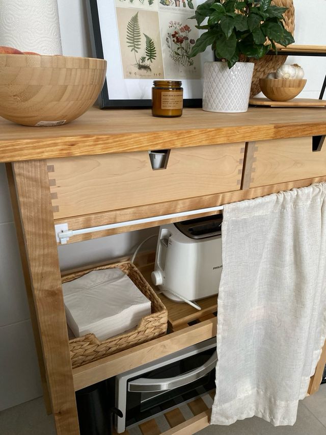 Carro auxiliar cocina IKEA FÖRHÖJA