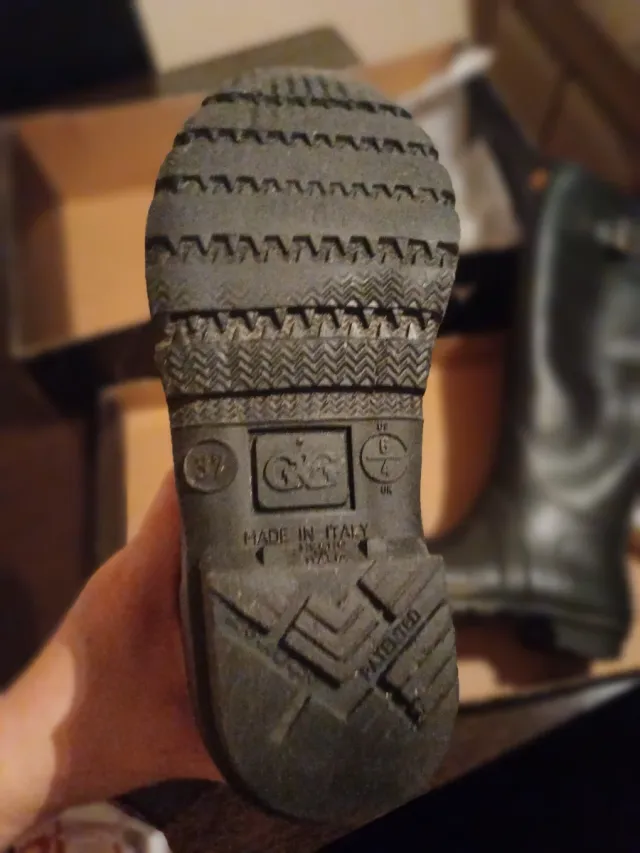 Botas de agua negras Made in Italy