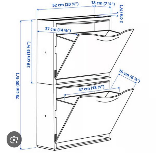 Zapatero Ikea Blanco