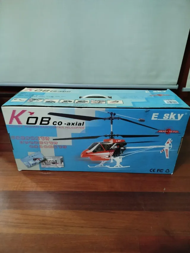 Helicóptero RC E-sky KOB co-axial