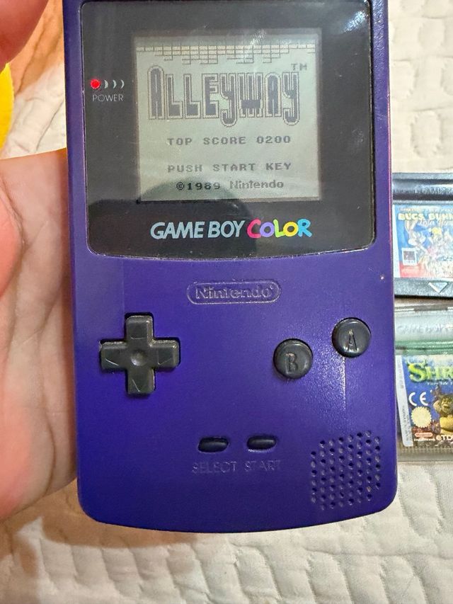 Pack Game Boy Color + 5 Juegos