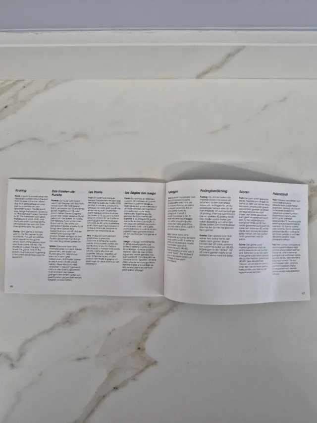 Manual Wimbledon Sega Game Gear