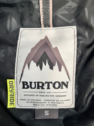 Chaqueta Burton Dryride Mujer Snowboard