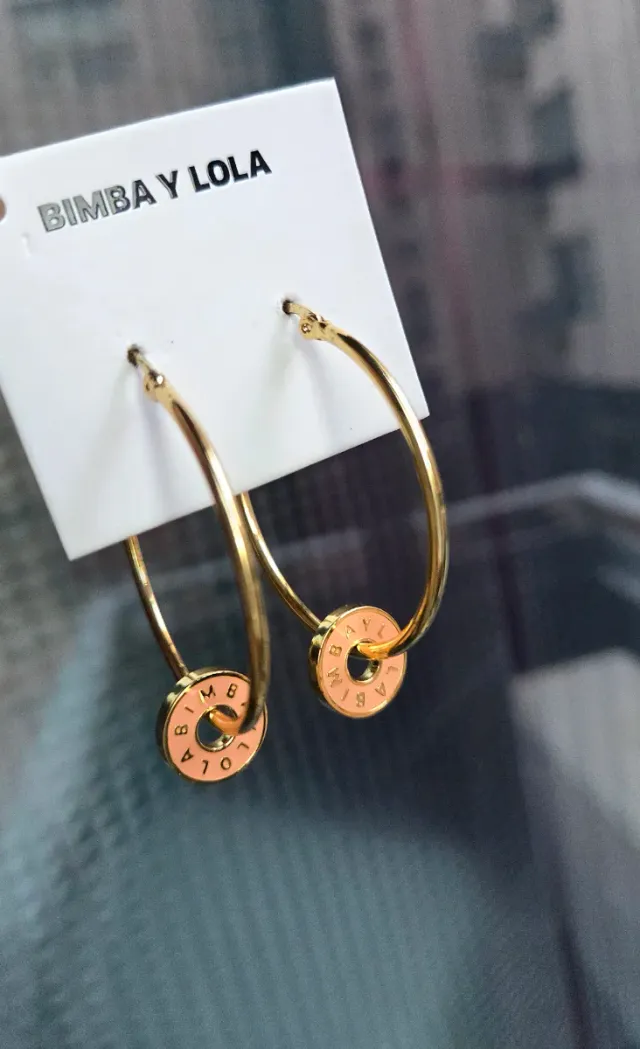Pendientes aro BIMBA Y LOLA