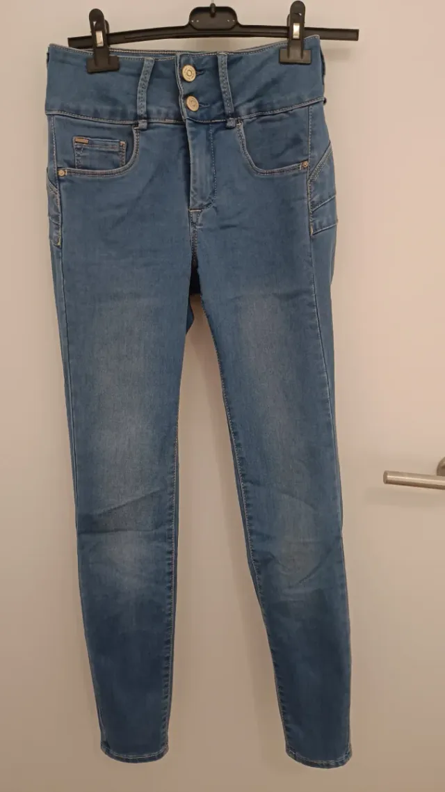 Tiffosi Jeans Azules Mujer Talla Alta