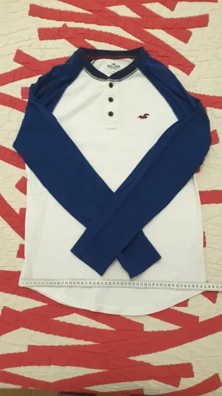 Camiseta Hollister manga larga