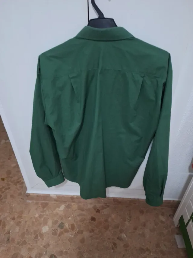 Camisa verde scouts Talla 38