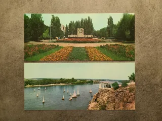 FOLDER CONTENENTE 21 CARTOLINE - CITTÀ ZAPORIŽŽJA