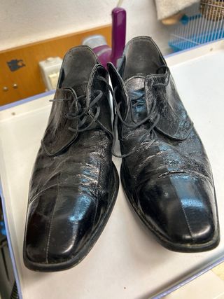 Scarpe uomo eleganti nere lucide