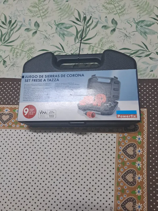 Juego Sierras Corona Powerfix 9 Piezas