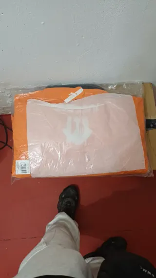 Mochila de reparto naranja